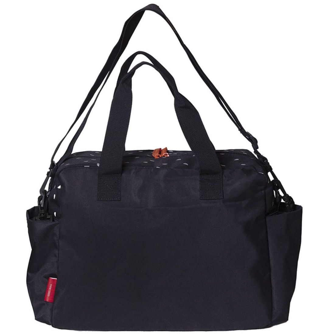 Pañalera Negra Fisher Price Doble Asa