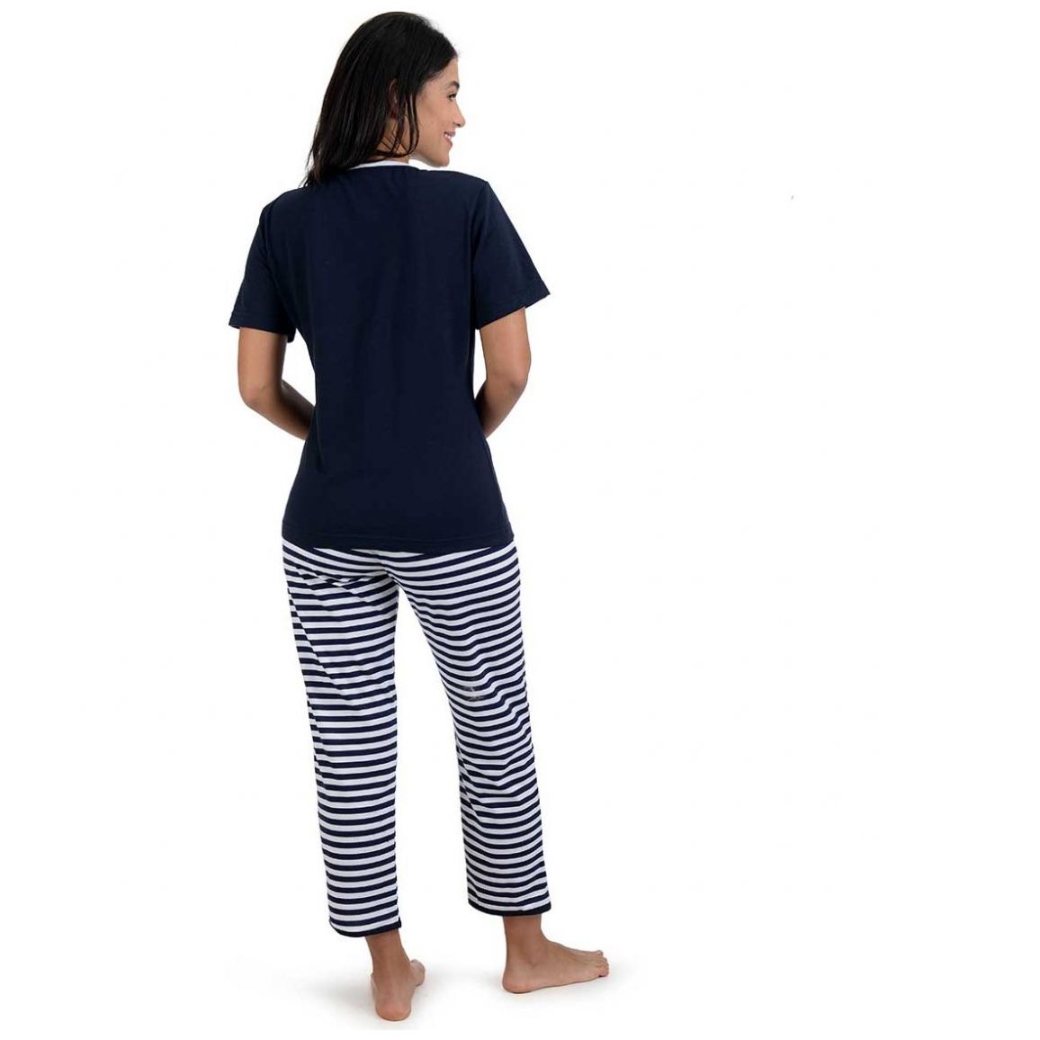 Pijama Chiffon de Tirantes-Capri-Pantuflas Isotoner