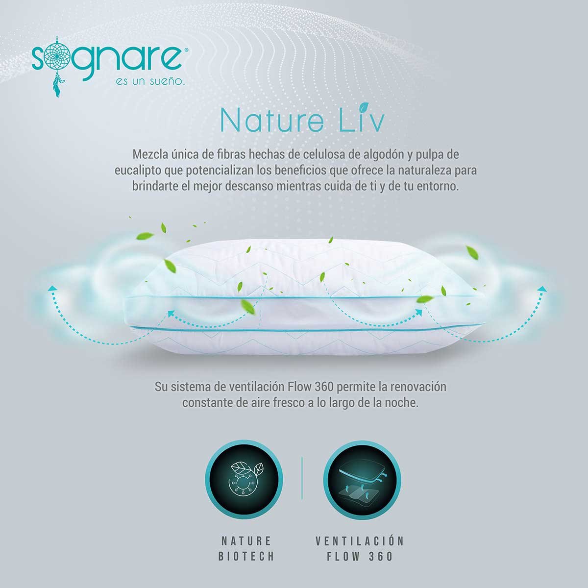 Almohada Sognare Sleepmaster