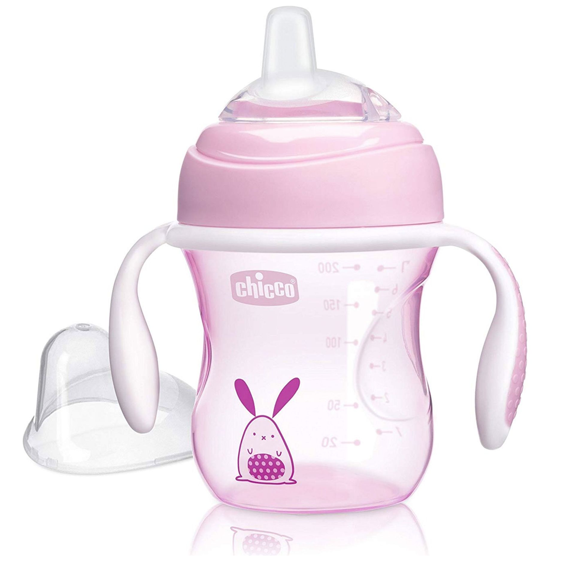 Chicco Vaso de Transición, 4 Meses+, Color Rosa