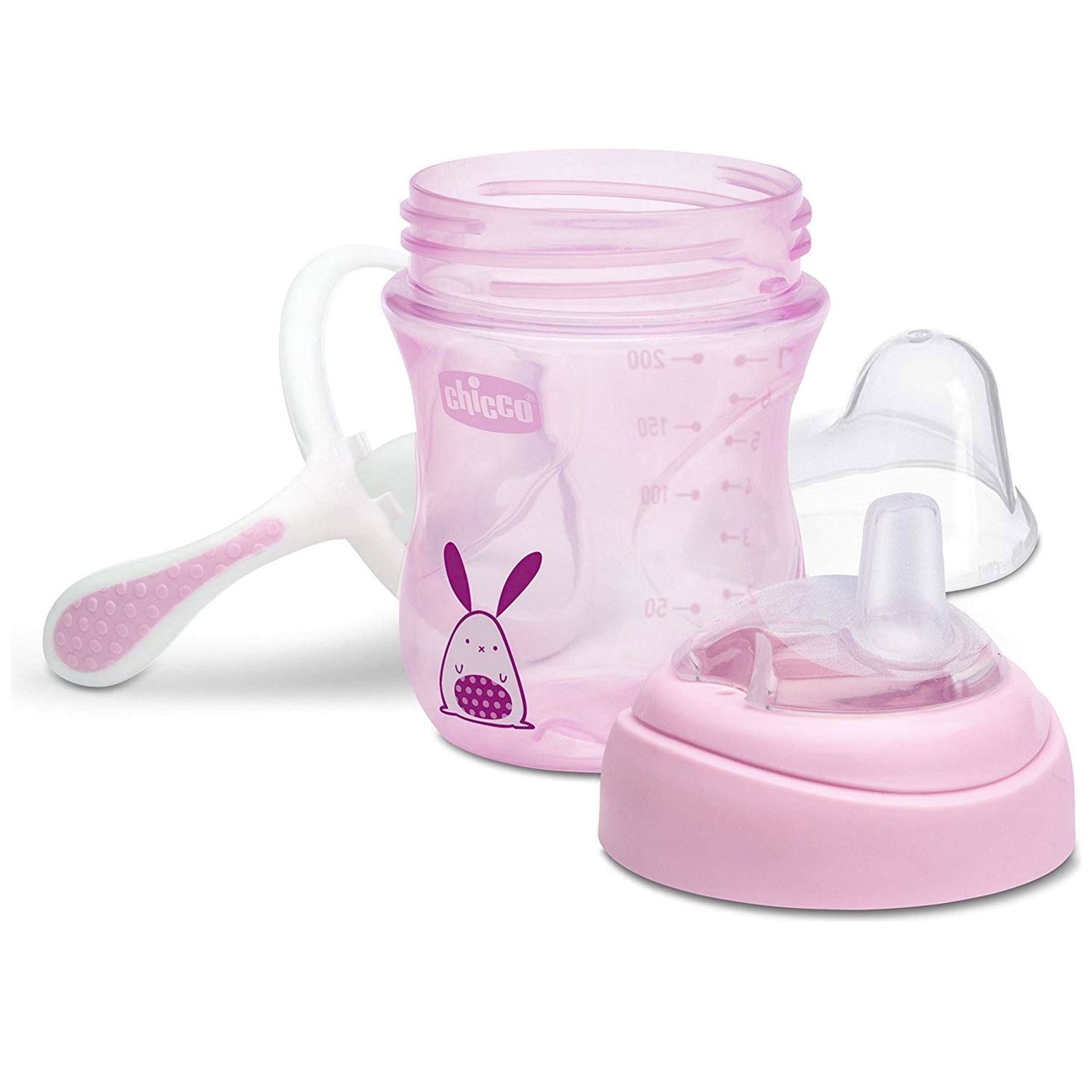 Chicco Vaso de Transición, 4 Meses+, Color Rosa