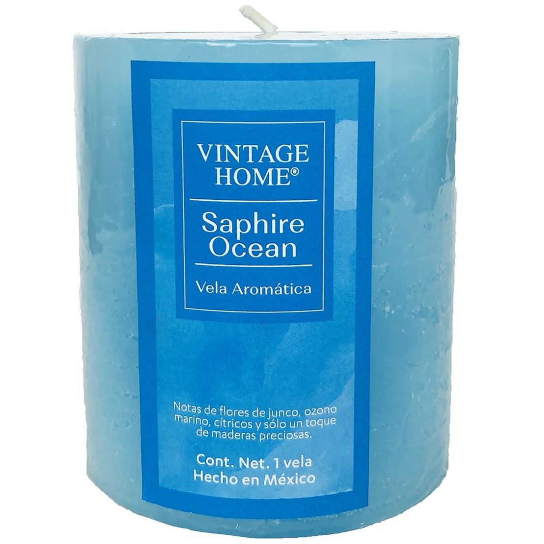 Vela Pillar Saphire Ocean 3X4 Vintage Home