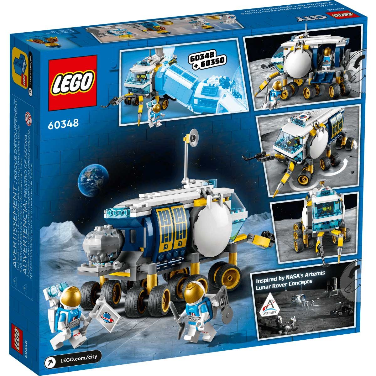 Vehículo de Exploración Lunar Lego City Space Port