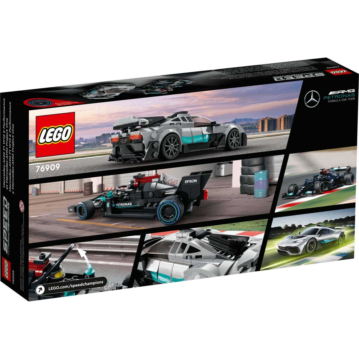 Mercedes-Amg F1 W12 e Performance Y Mercedes-Amg Project One Lego Speed Champions