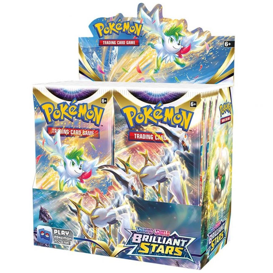 Sobre de Cartas Pokémon Tcg Brilliant Stars Booster Pack
