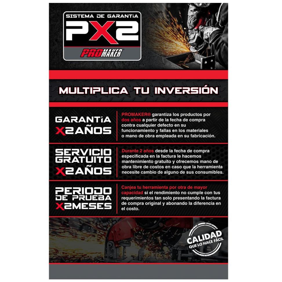 Taladro Percutor Promaker 1/2 " 500W Promaker