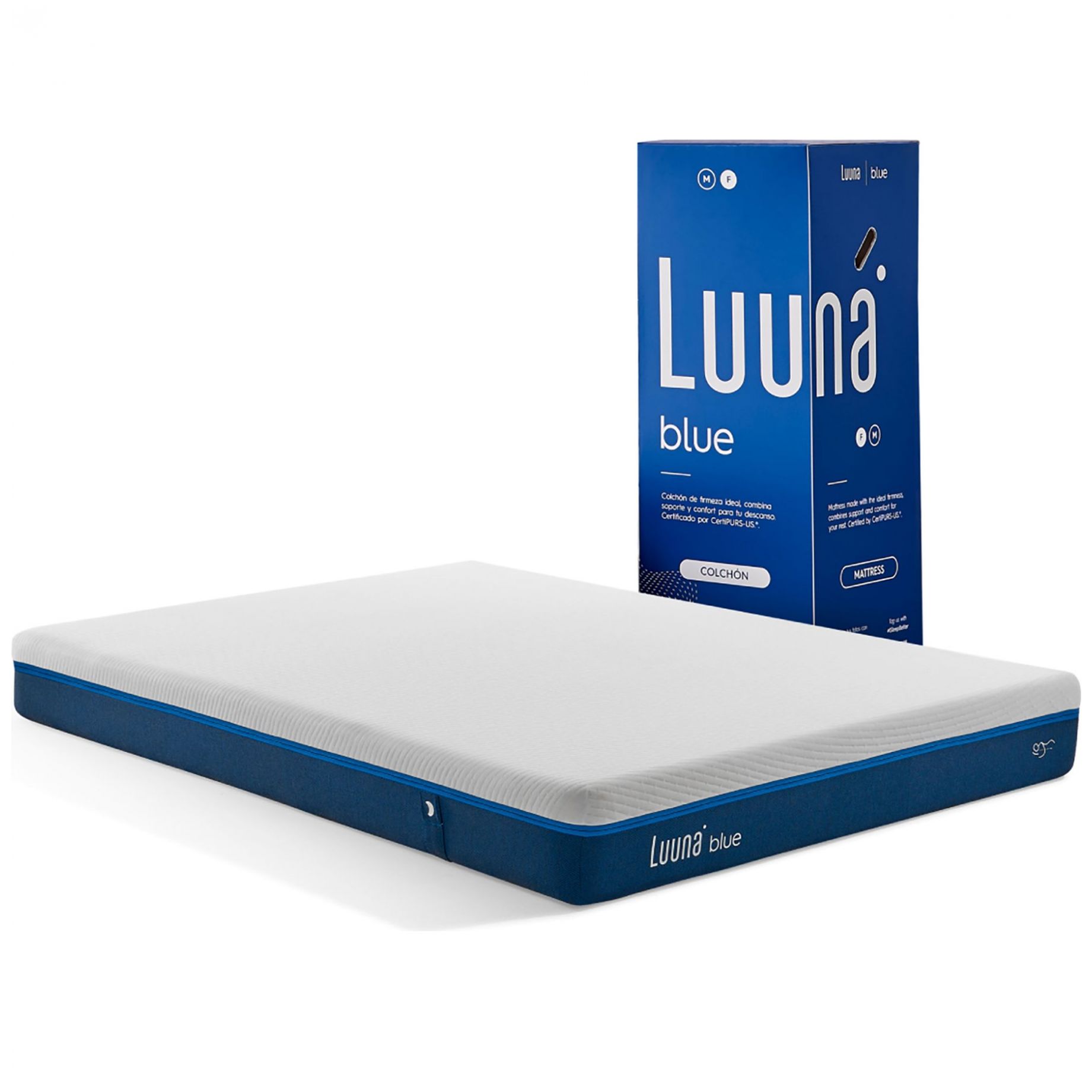 Colchón King Size Blue Luuna