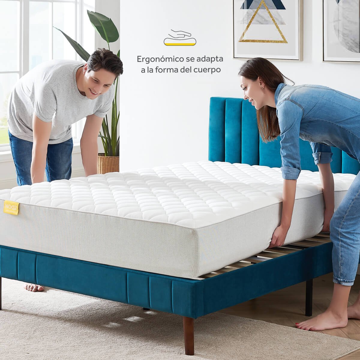 Colchón King Size High Support Nooz