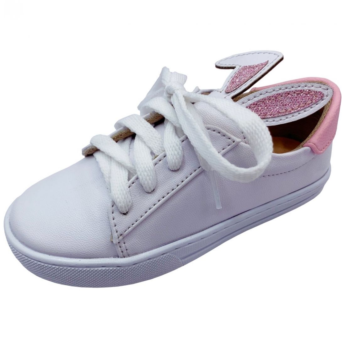 Tenis Conejo con Agujeta 18-23 Rosa Annik para  Niña