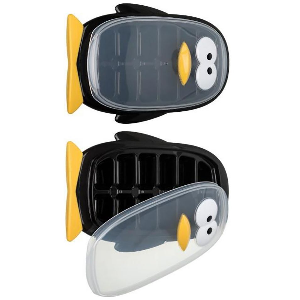 Charola para Cubos de Hielo Pingui Negro Jole