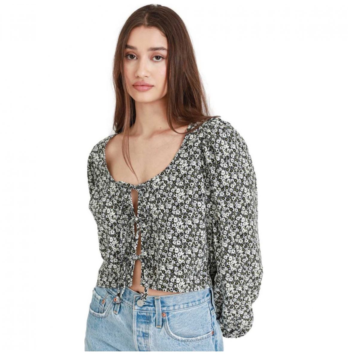Blusa Levi's Embry Tie Blouse Blusa