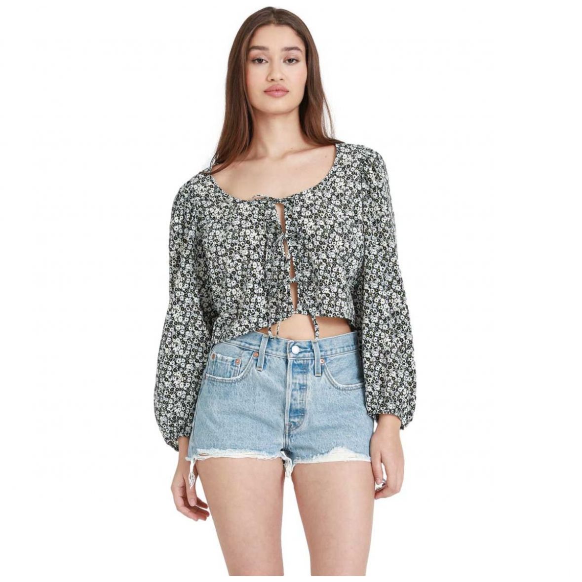 Blusa Levi's Embry Tie Blouse Blusa