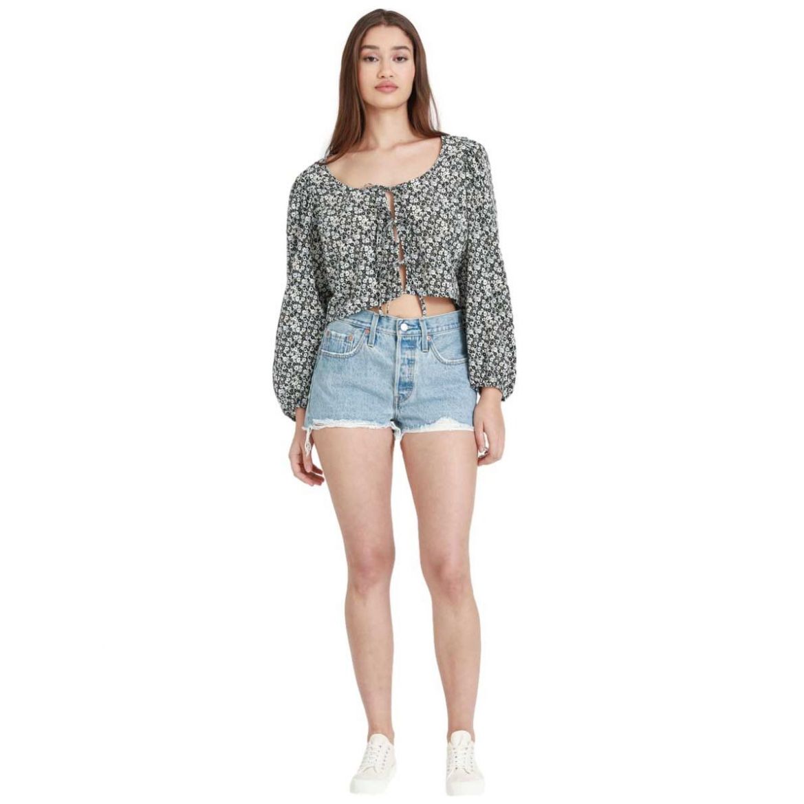 Blusa Levi's Embry Tie Blouse Blusa