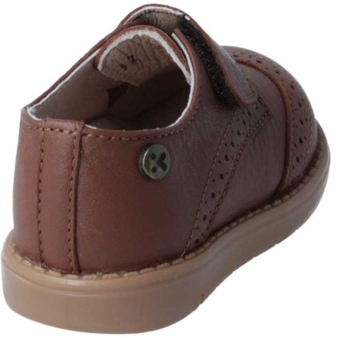 Bostoniano Betito Velcro 13-15 Miel Karsten para Niño