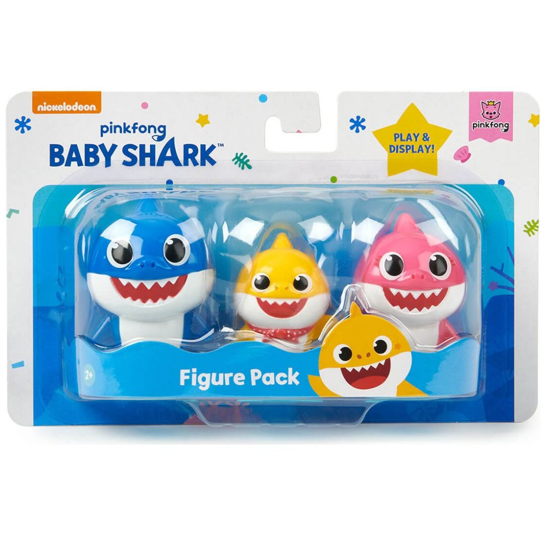 Paquete de 3 Figuras Baby Shark Bandai