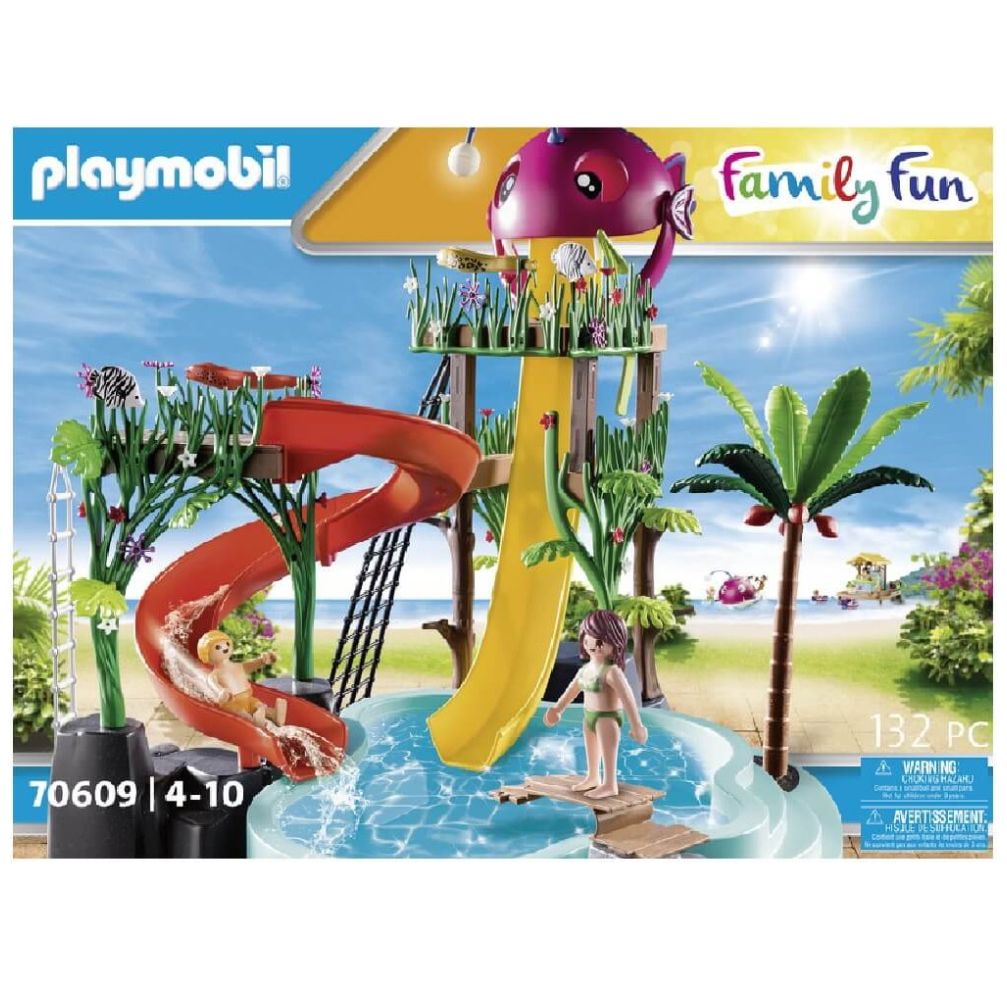 Parque Acuático con Tobogán Playmobil