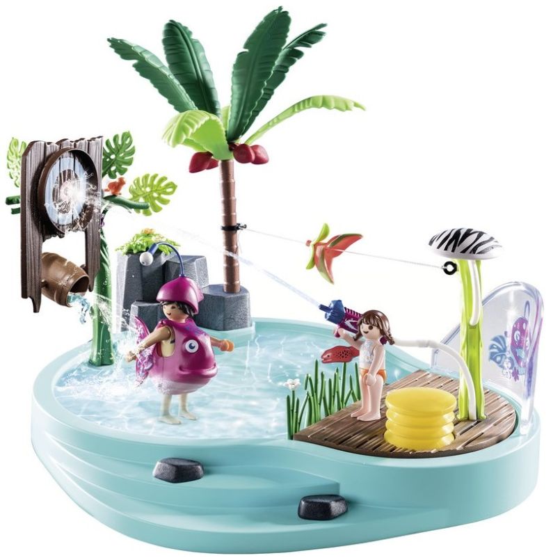 Piscina Divertida con Rociador de Agua Playmobil