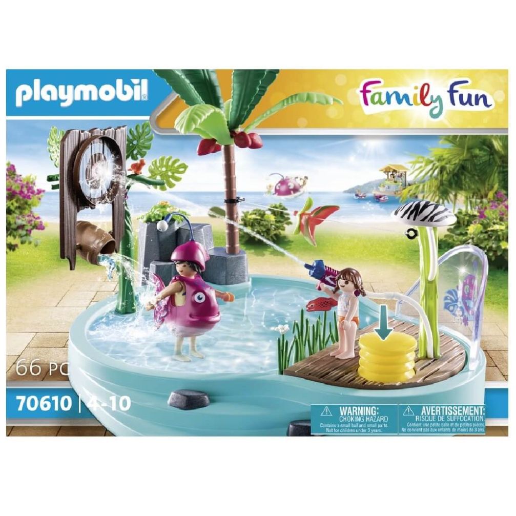 Piscina Divertida con Rociador de Agua Playmobil