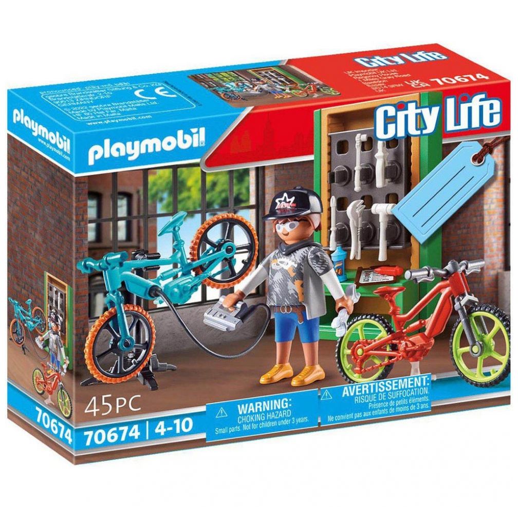 Set de Regalo Taller de E-Bicicletas Playmobil