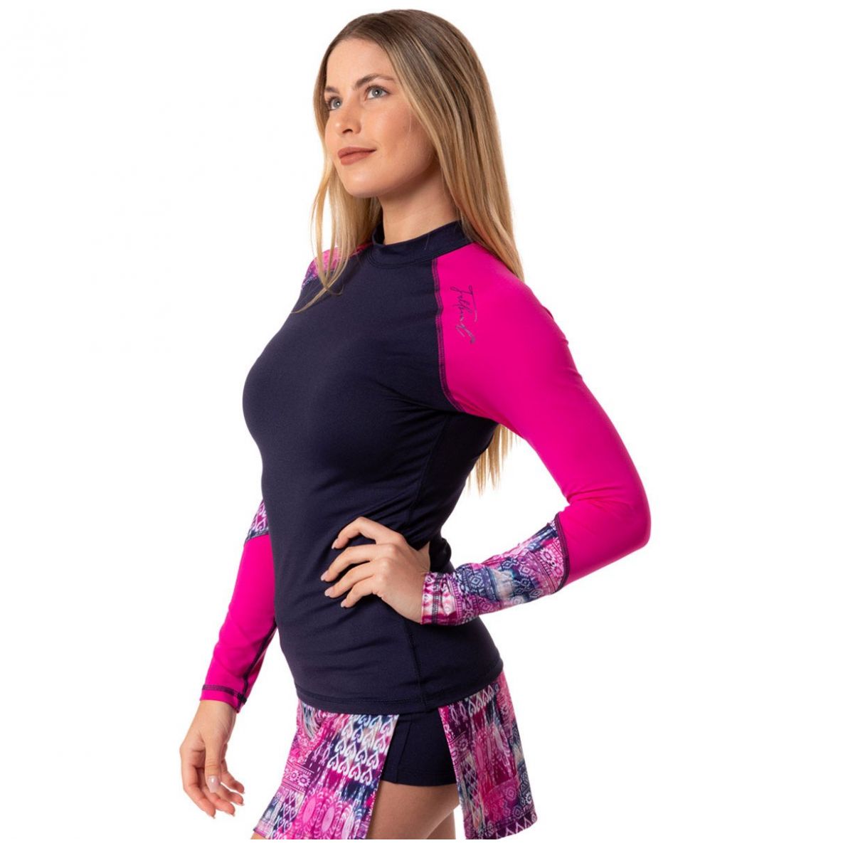 Playera Manga Larga Mujer con Protección Solar Certificada Fullsand