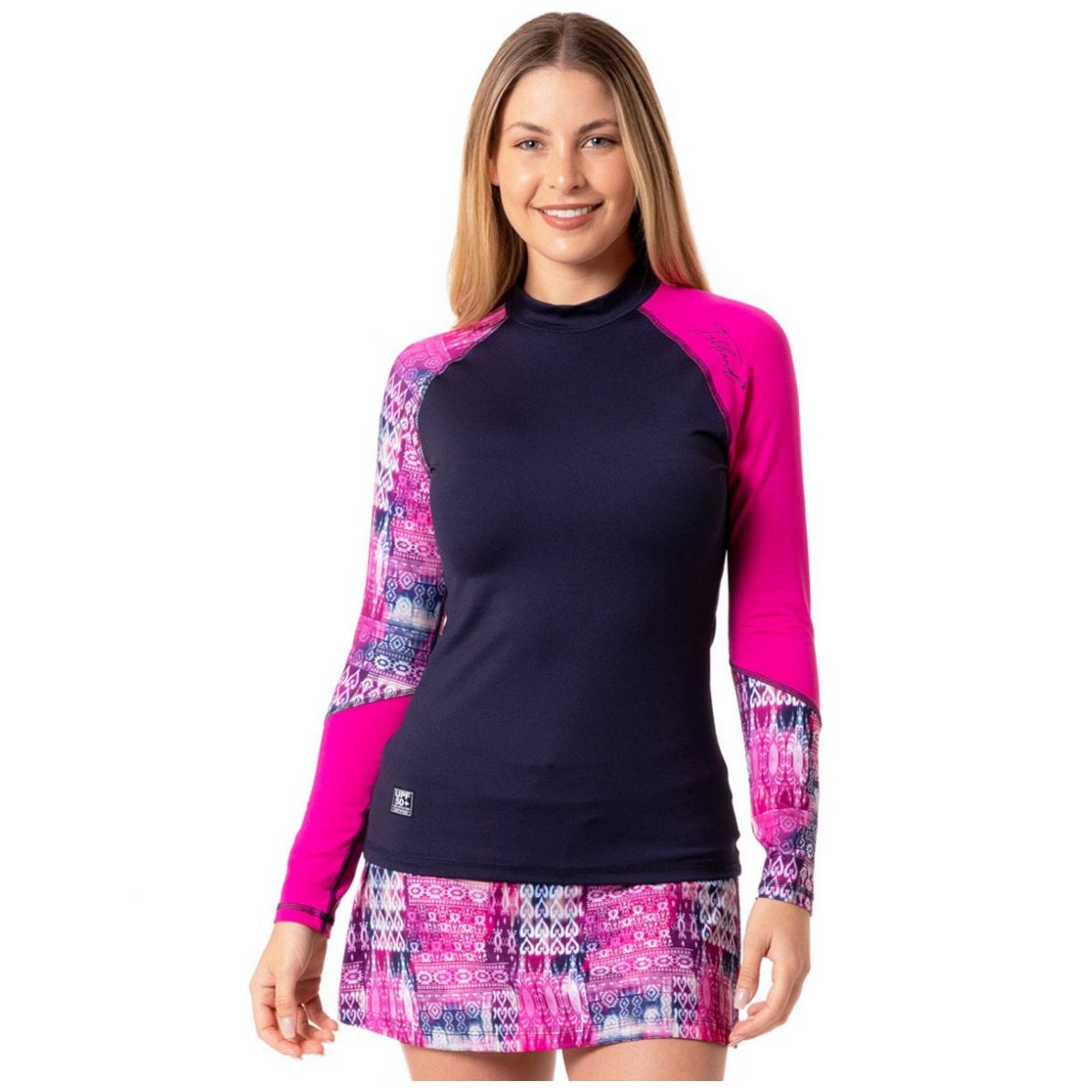 Playera Manga Larga Mujer con Protección Solar Certificada Fullsand