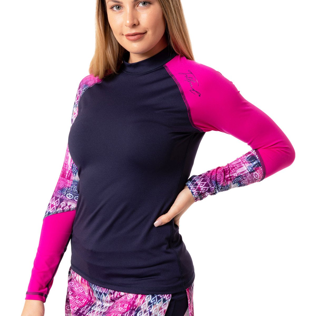 Playera Manga Larga Mujer con Protección Solar Certificada Fullsand