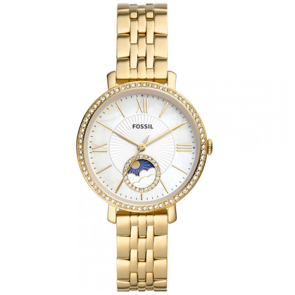 Reloj fossil dama online blanco