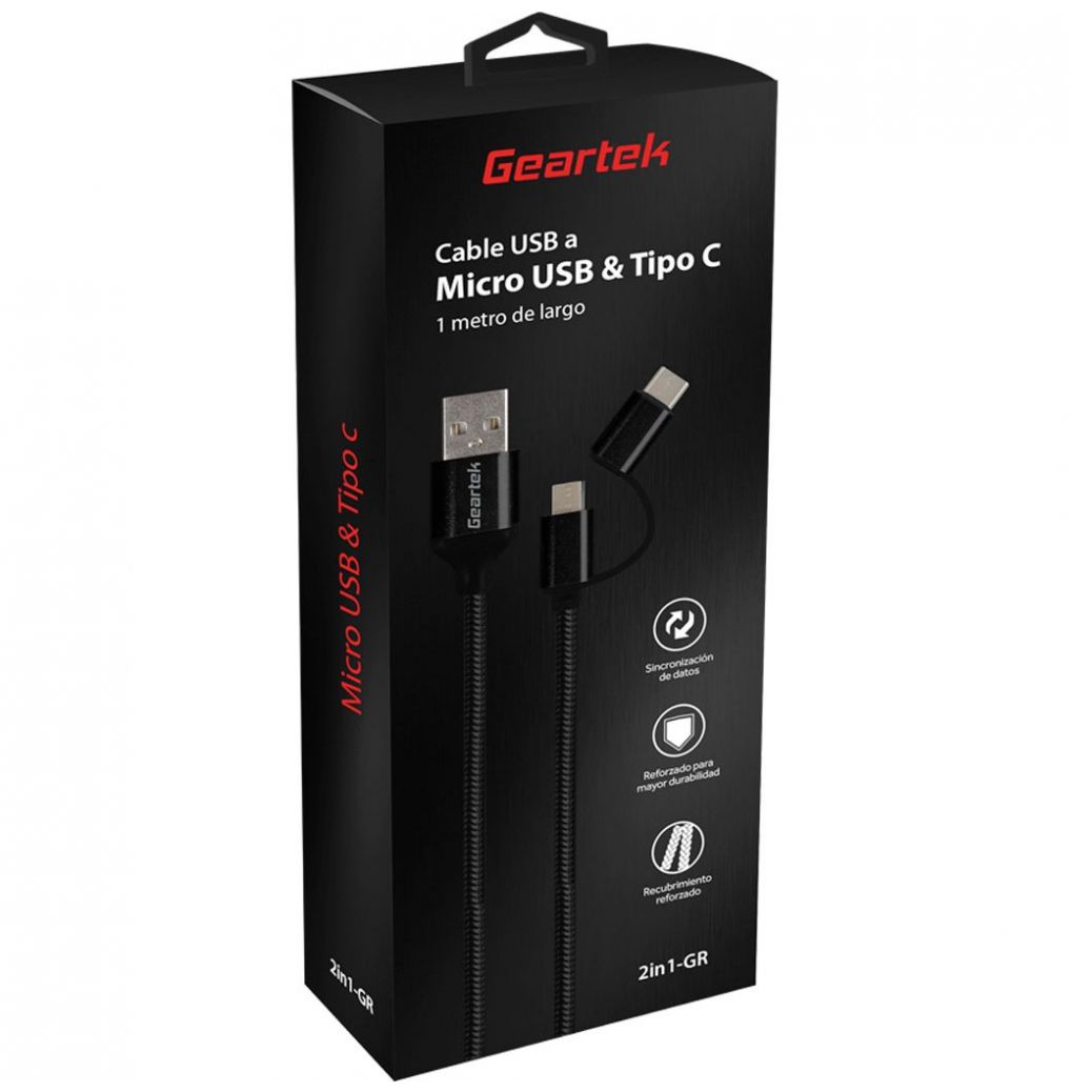 Cable Usb Celular Micro Usb Largo 1.80 Mts Cargador