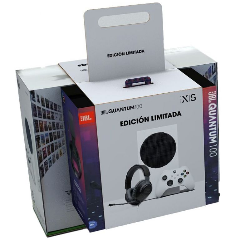 Consola Xbox Series S 512Gb + Jbl Audifonos Quantum 100