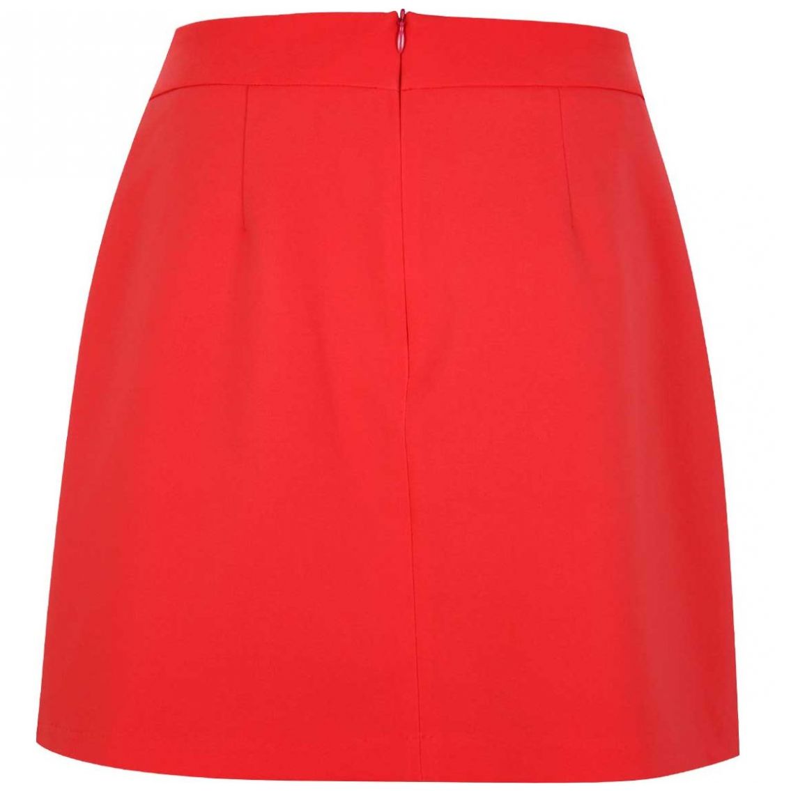 Falda para Mujer Corte Recta Diseño Tablón al Frente Elle