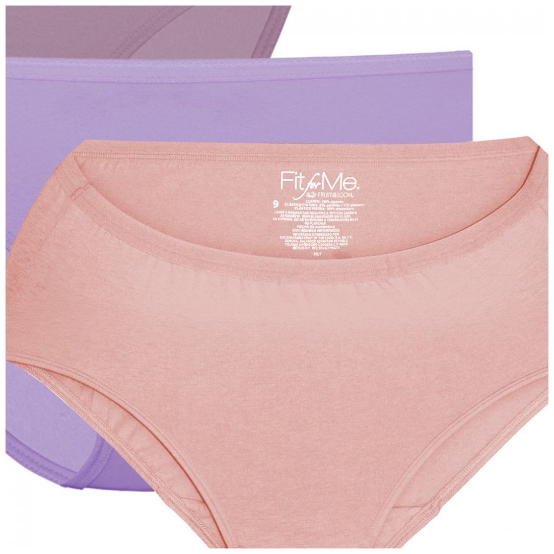 Panty 3P Fit For Me Fruit Of The Loom 3Dhppm2.103