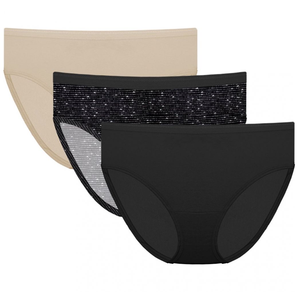 Panty 3P Fit For Me Fruit Of The Loom 3Dhppm2.103