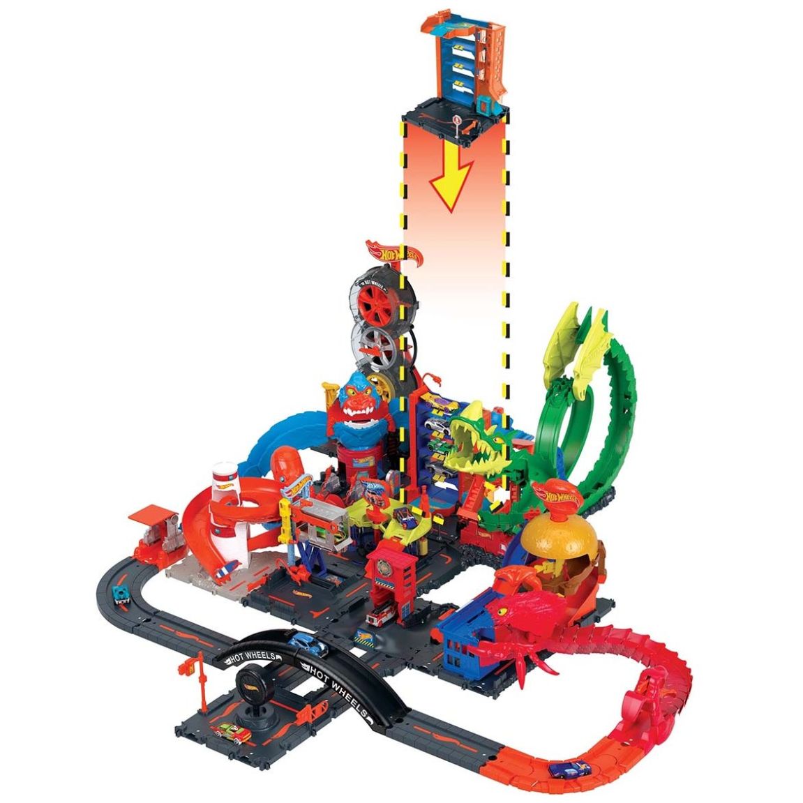 Hot Wheels City Garage Pista de Juguete
