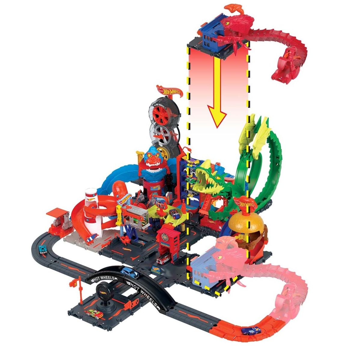 Hot Wheels City Némesis Escorpión