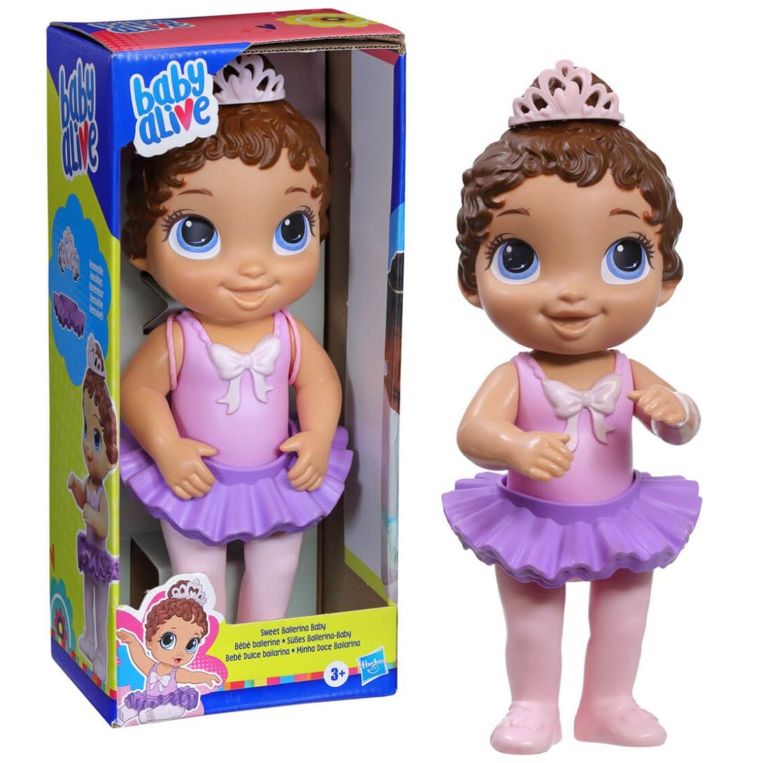 Muneca Baby Alive Sweet Ballerina Baby Brnh Purple