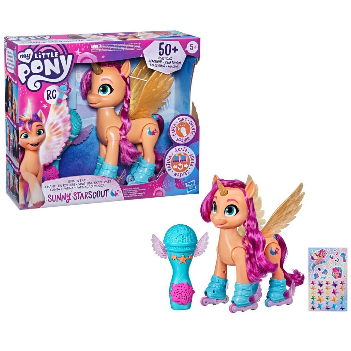 Juguete Interactivo My Little Pony Sing N Skate Sunny