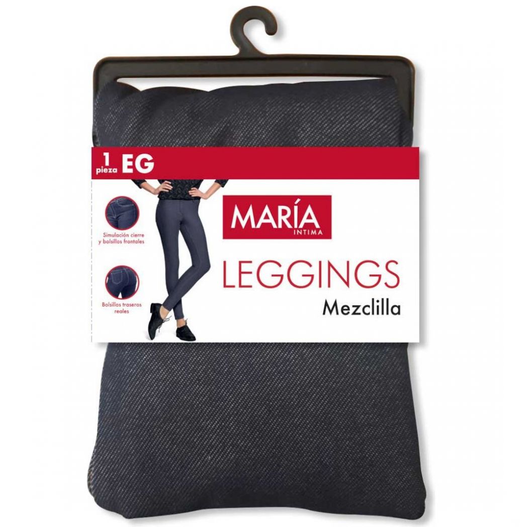 Legging Tipo Mezclilla Maria Intima