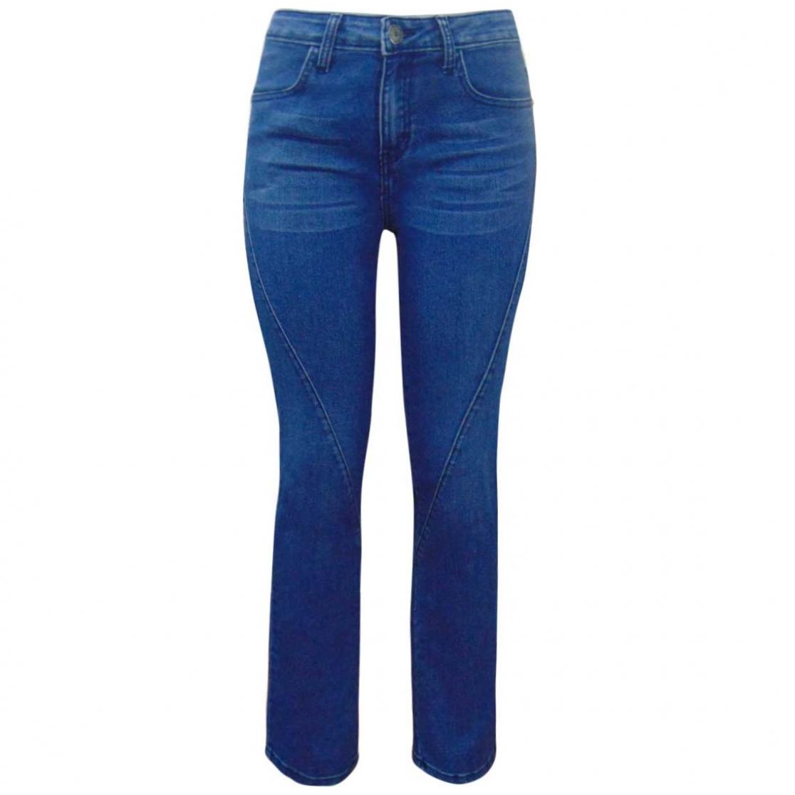 Jeans Recto Cintura Alta Mussa