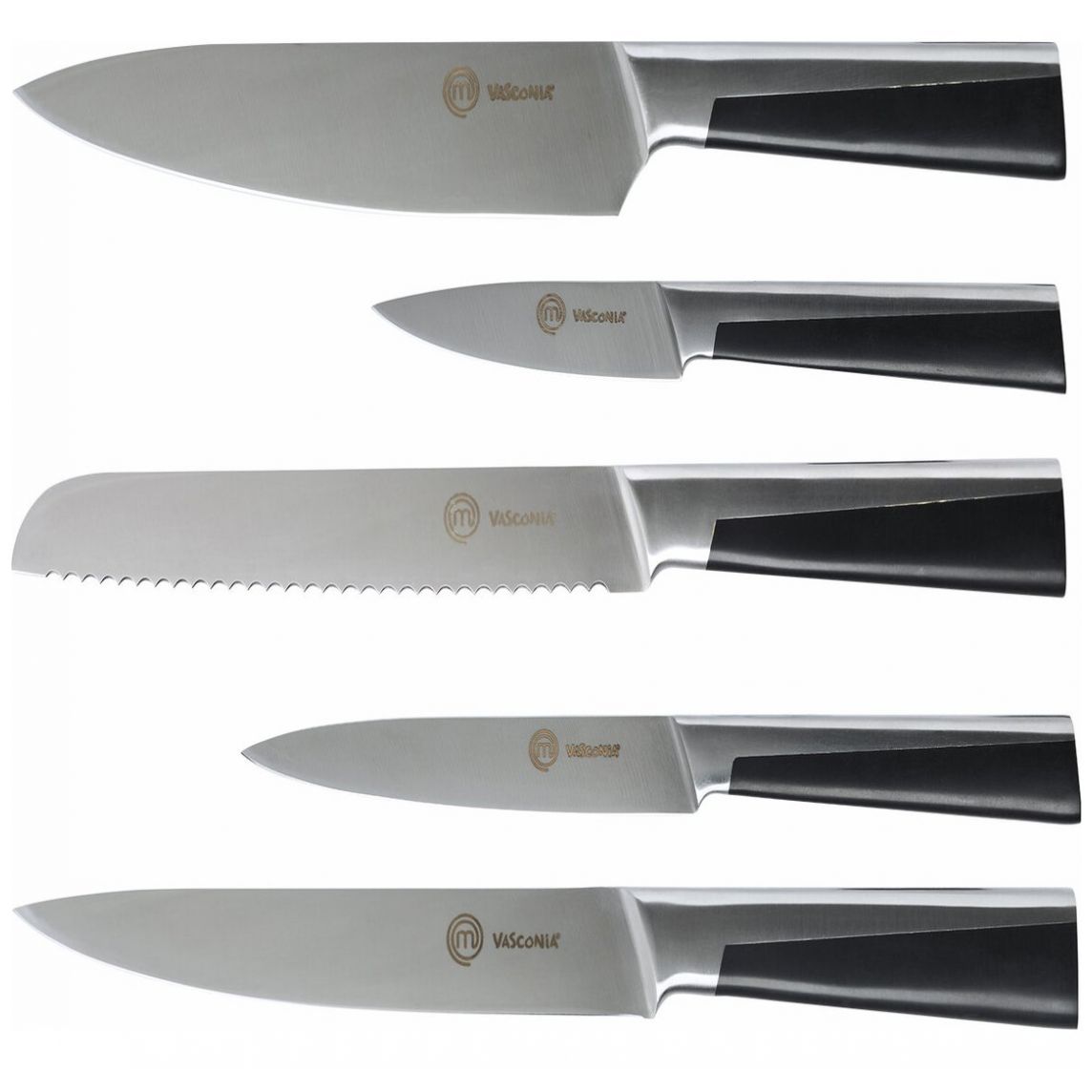 Jgo 6 Cuchillos Master Chef Vasconia 4035766