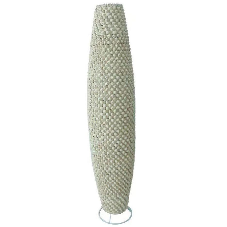 Home Nature Lampara de Tocador de Rattan Natural con Socket