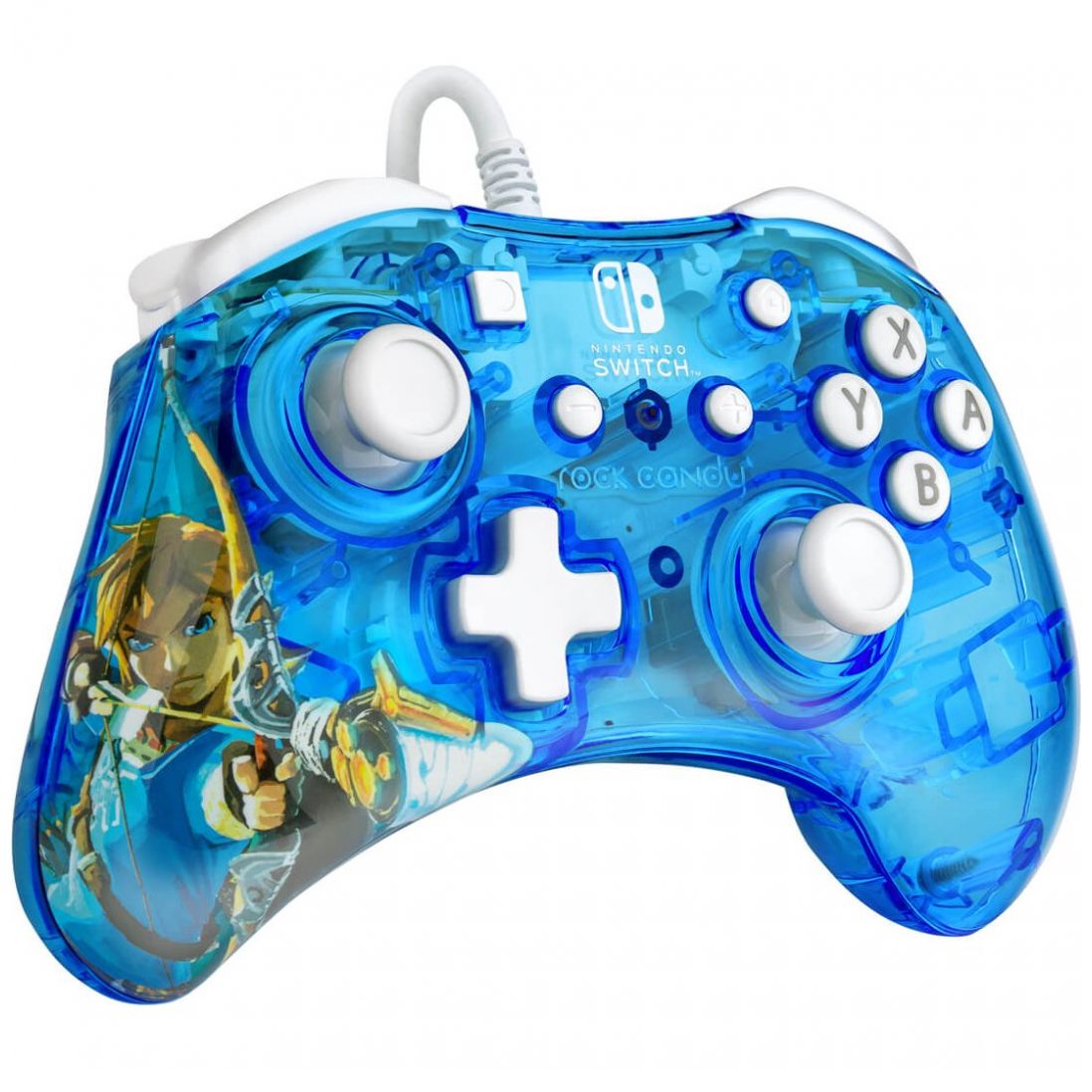 Control Alámbrico Nintendo Switch Rock Candy Zelda