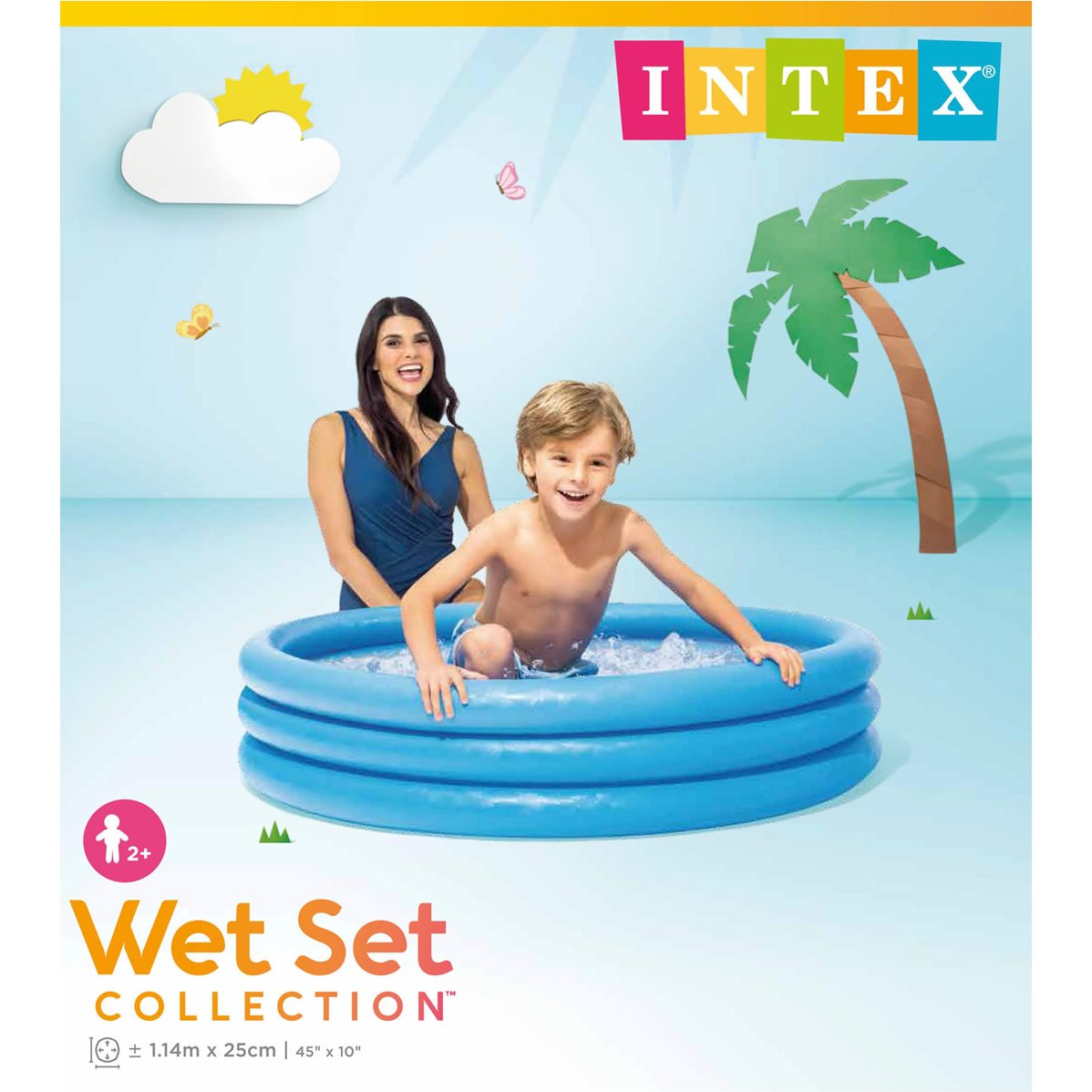 Piscina Inflable Azul Intex