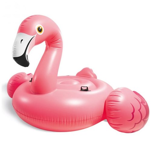 Montable Inflable Flamingo Gigante  22 Intex