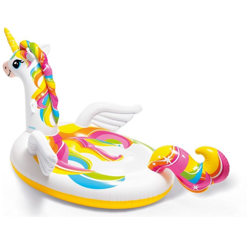 Montable Inflable Unicornio Gigante  22 Intex