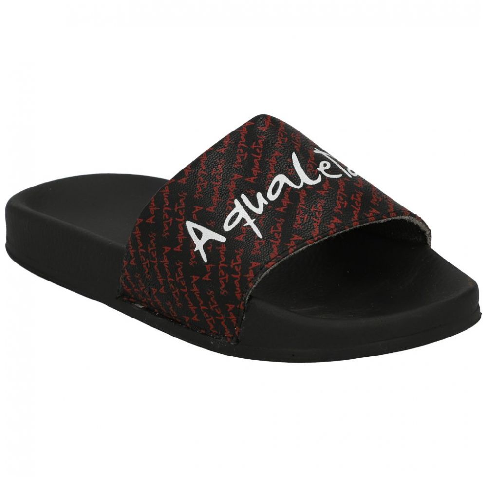 Sandalia 18-22 Negro Rojo Aqualetas para Niño