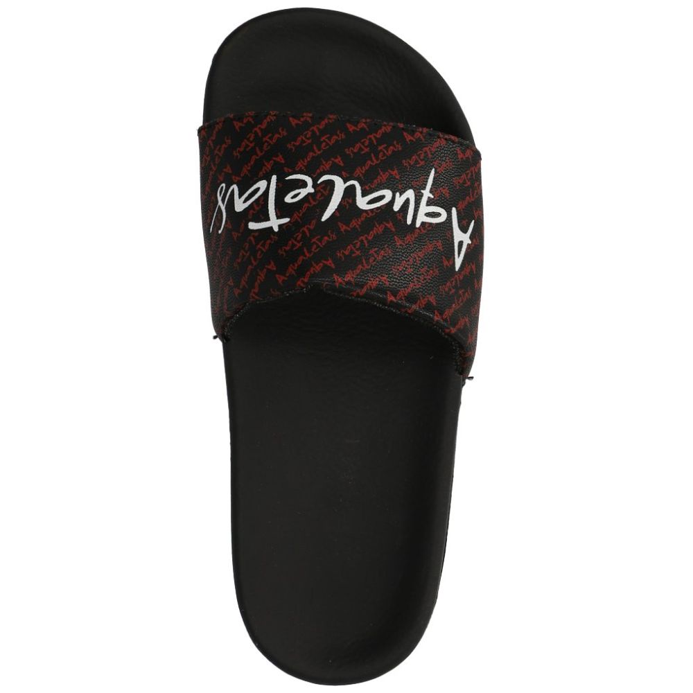 Sandalia 18-22 Negro Rojo Aqualetas para Niño