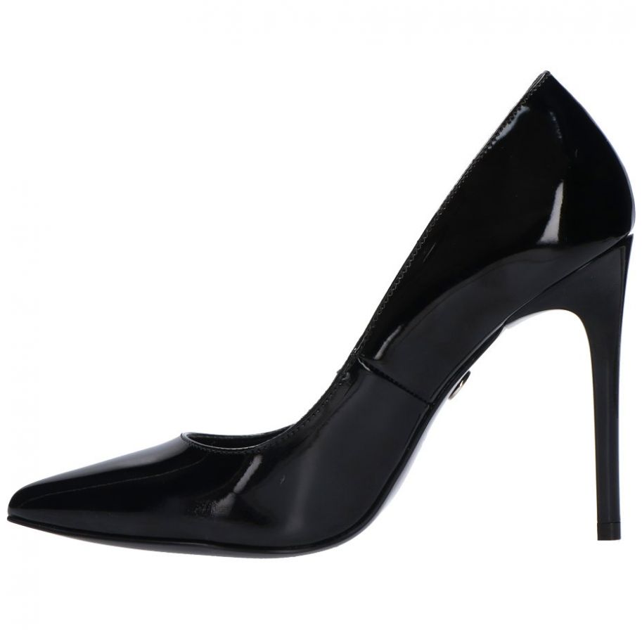 Zapatilla de Charol Negra Diego Torreblanca