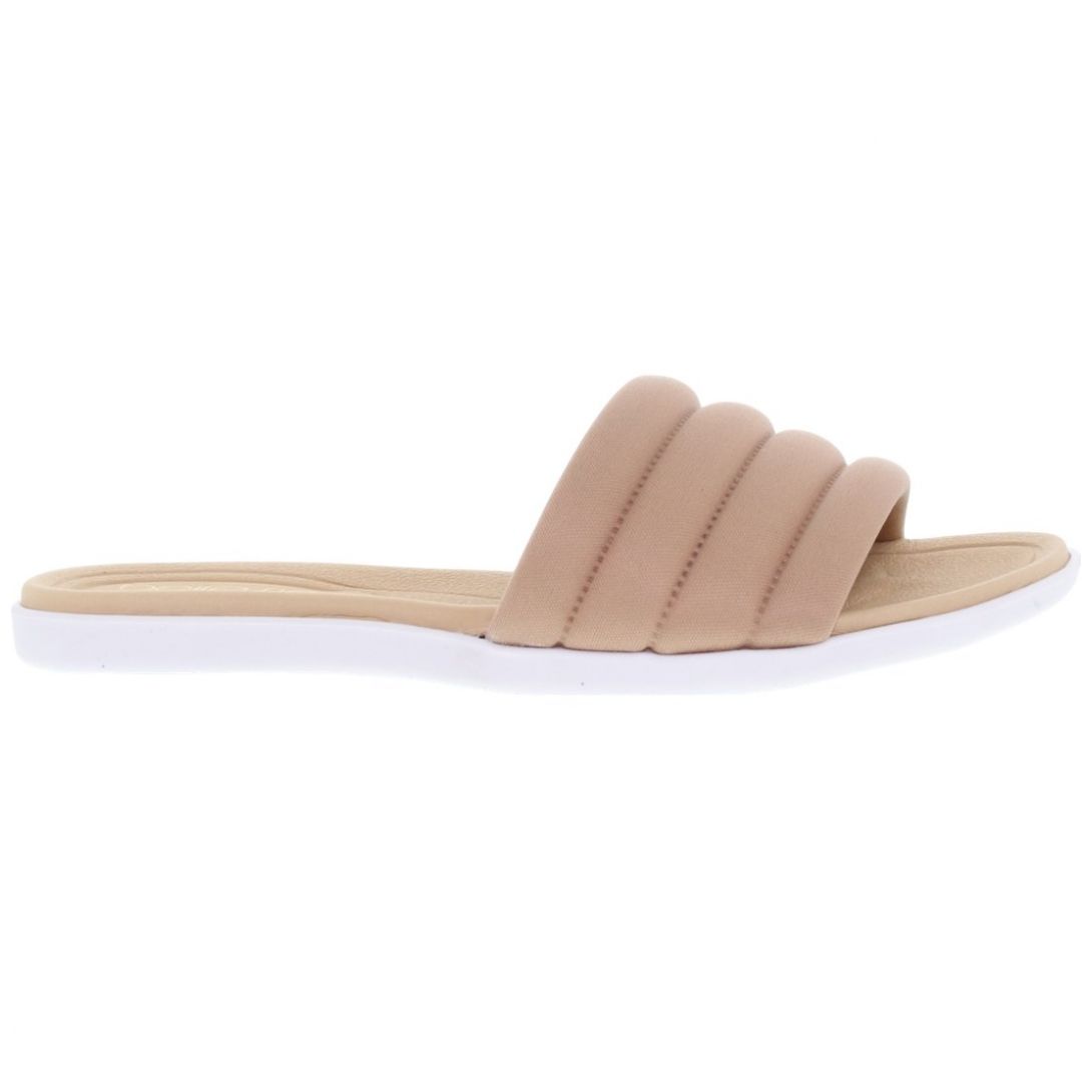 Sandalia Flat Beige Beira Rio