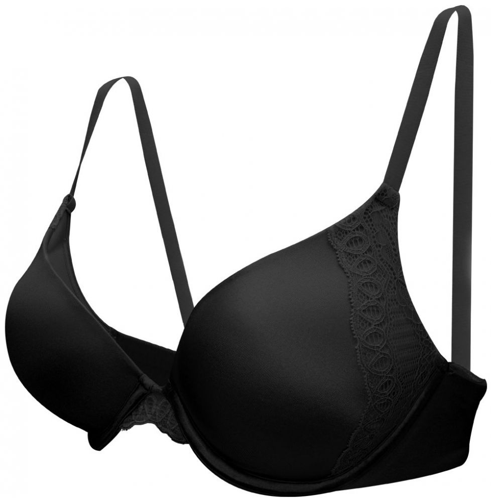 Brasier Copa Satinada Banda Encaje Maidenform 00D9428Mbk