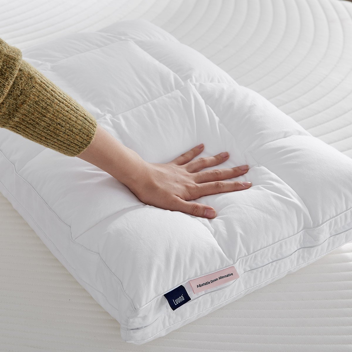 Almohada Adjustable Down Alternative King Size Luuna